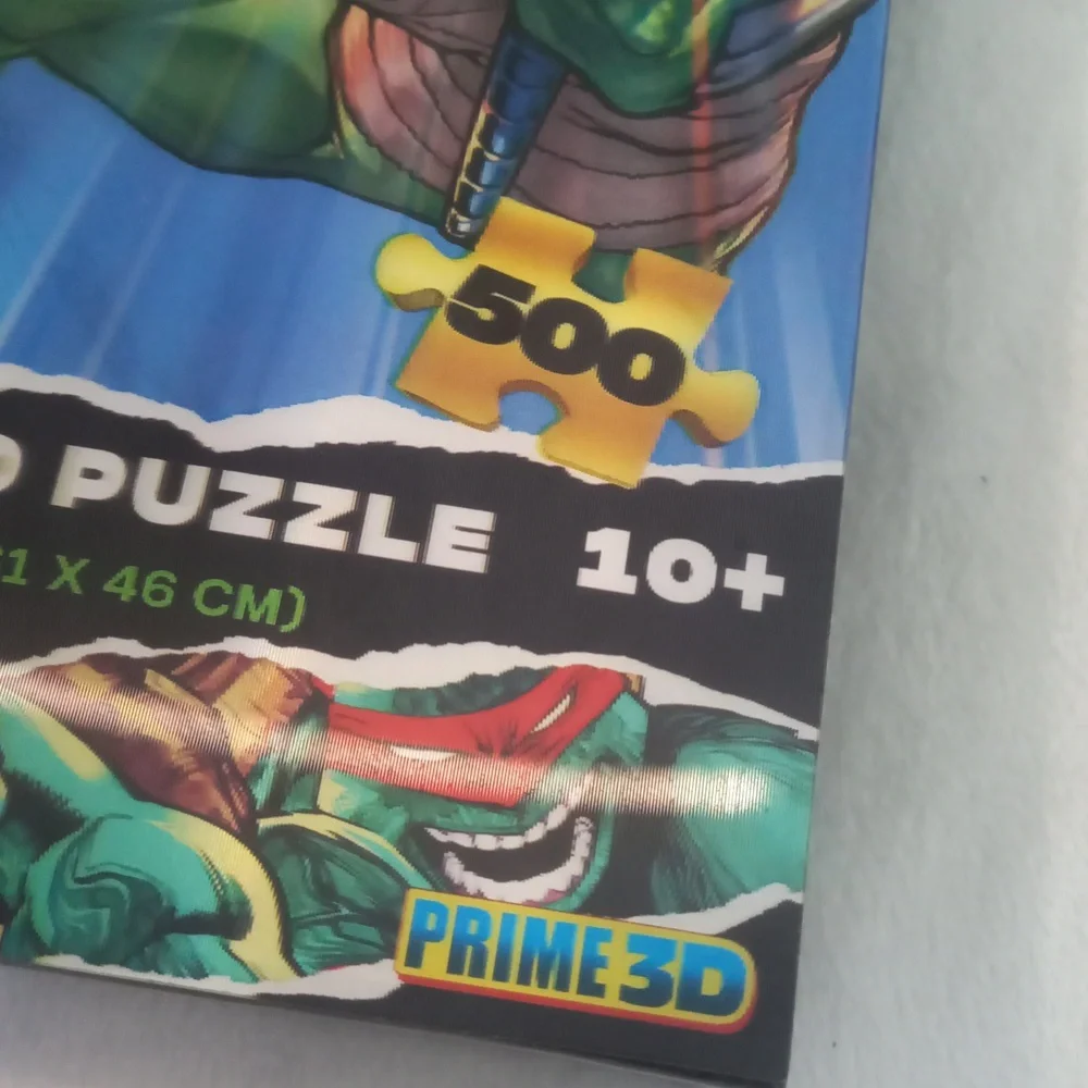Ninja turtles 3D puzzles